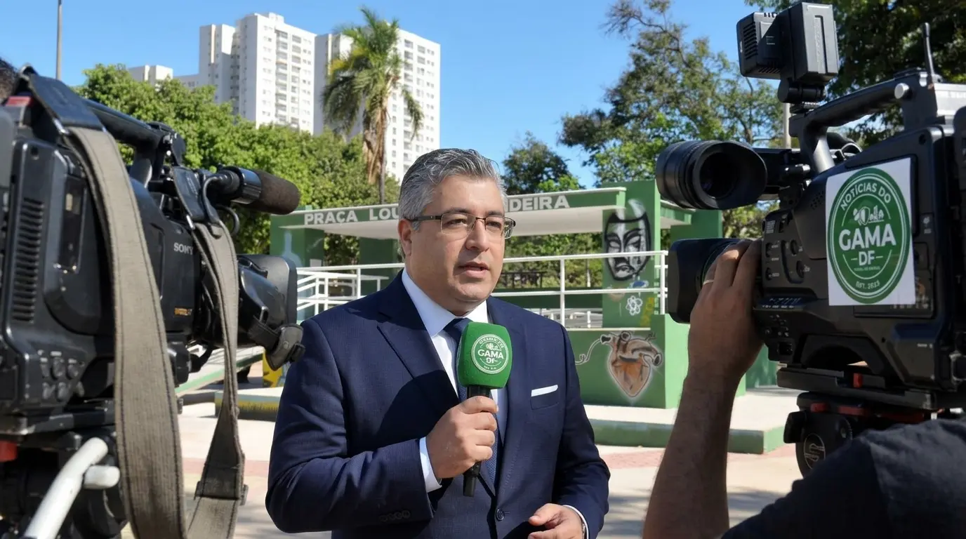 Visual da Ponte Alta durante operação do Gama contra invasões