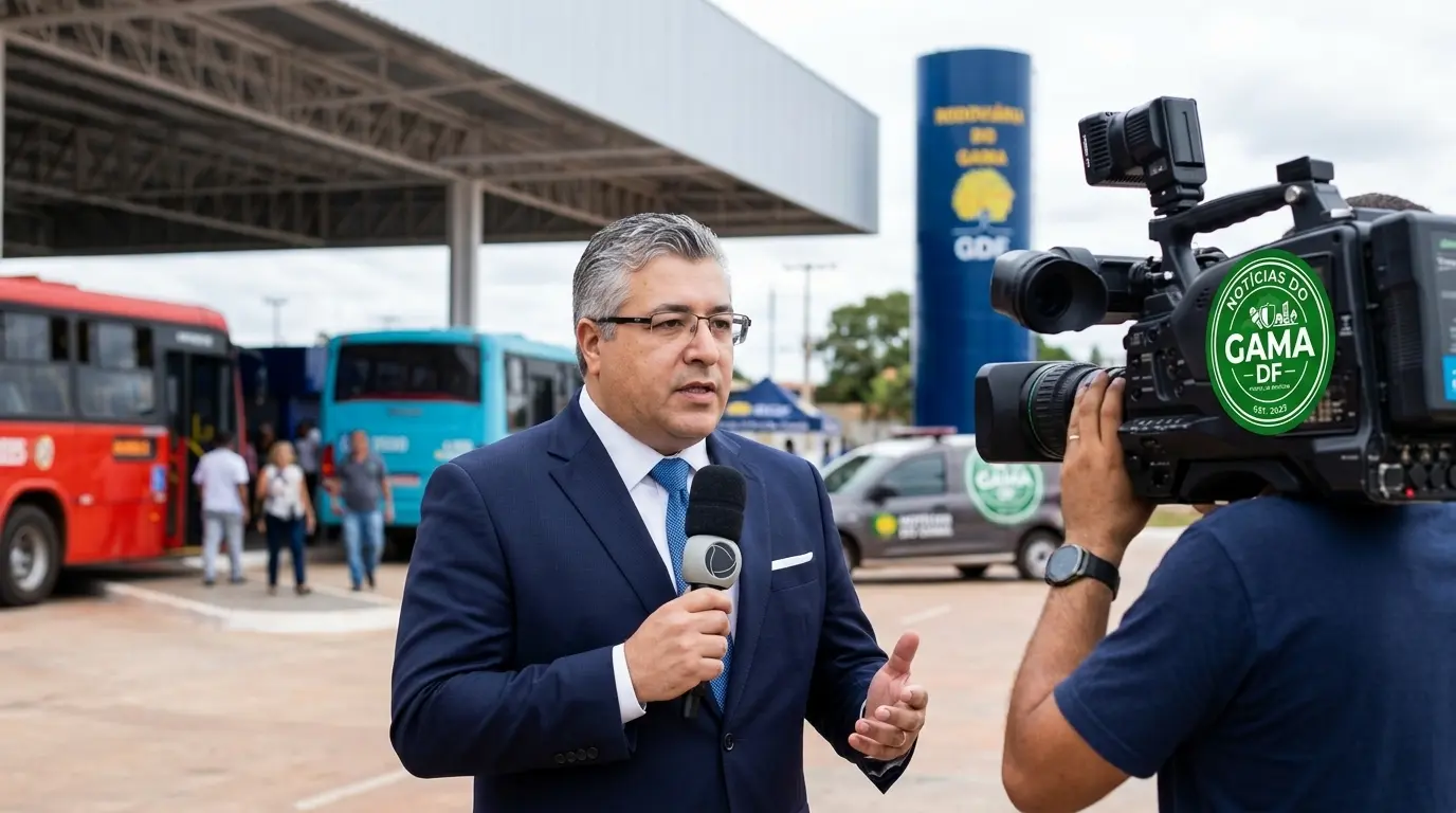 Reunião do Detran-DF sobre melhorias no trânsito do Gama