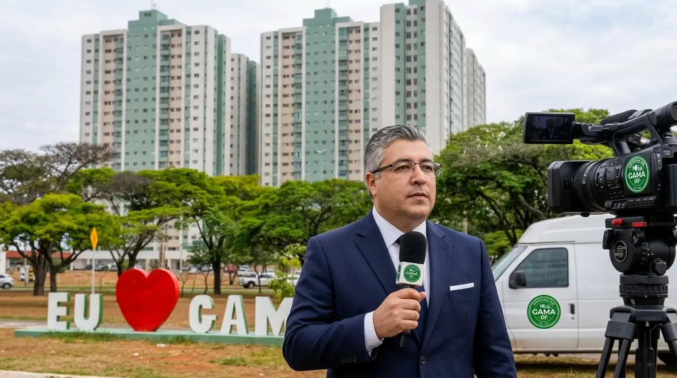 Pedro Boeno apresenta a nova estrutura das casinhas para cães em Gama